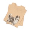 Shetland Sheepdog Latin Shirt, Vintage Dog Sketch Tee, Dog Latin Gift