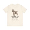 American Cocker Spaniel Latin Shirt, Vintage Dog Sketch Tee, Dog Latin Gift