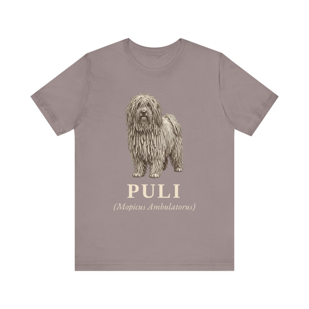 Puli Latin Shirt, Vintage Dog Sketch Tee, Dog Latin Gift Puli Latin Shirt, Vintage Dog Sketch Tee, Dog Latin Gift