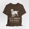 Clumber Spaniel Latin Shirt, Vintage Dog Sketch Tee, Dog Latin Gift