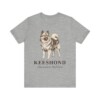 Keeshond Latin Shirt, Vintage Dog Sketch Tee, Dog Latin Gift