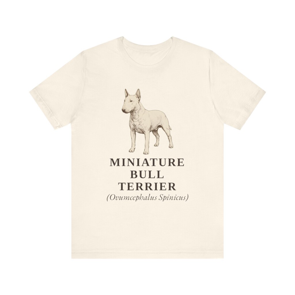 Miniature Bull Terrier Latin Shirt, Vintage Dog Sketch Tee, Dog Latin Gift Miniature Bull Terrier Latin Shirt, Vintage Dog Sketch Tee, Dog Latin Gift