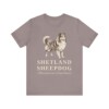 Shetland Sheepdog Latin Shirt, Vintage Dog Sketch Tee, Dog Latin Gift