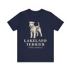 Lakeland Terrier Latin Shirt, Vintage Dog Sketch Tee, Dog Latin Gift