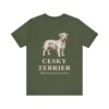 Cesky Terrier Latin Shirt, Vintage Dog Sketch Tee, Dog Latin Gift
