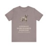 German Wirehaired Pointer Latin Shirt, Vintage Dog Sketch Tee, Dog Latin Gift