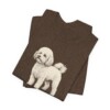 Bichon Frise Latin Shirt, Vintage Dog Sketch Tee, Dog Latin Gift