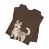 Husky Dad Shirt, Vintage Dog Sketch Tee, Dog Dad Gift