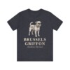 Brussels Griffon Latin Shirt, Vintage Dog Sketch Tee, Dog Latin Gift