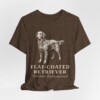 Flat-Coated Retriever Latin Shirt, Vintage Dog Sketch Tee, Dog Latin Gift