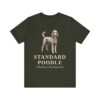Standard Poodle Latin Shirt, Vintage Dog Sketch Tee, Dog Latin Gift