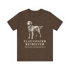 Flat-Coated Retriever Latin Shirt, Vintage Dog Sketch Tee, Dog Latin Gift