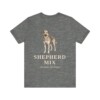 Shepherd Mix Latin Shirt, Vintage Dog Sketch Tee, Dog Latin Gift