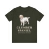 Clumber Spaniel Latin Shirt, Vintage Dog Sketch Tee, Dog Latin Gift