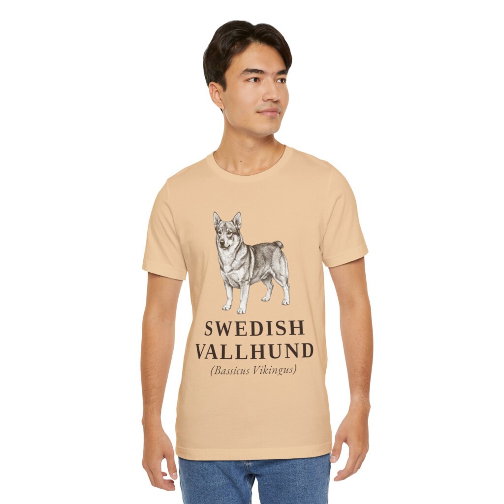Swedish Vallhund Latin Shirt, Vintage Dog Sketch Tee, Dog Latin Gift Swedish Vallhund Latin Shirt, Vintage Dog Sketch Tee, Dog Latin Gift