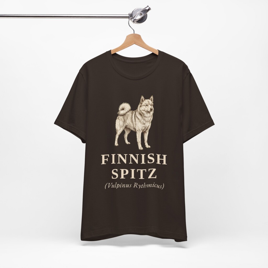 Finnish Spitz Latin Shirt, Vintage Dog Sketch Tee, Dog Latin Gift Finnish Spitz Latin Shirt, Vintage Dog Sketch Tee, Dog Latin Gift