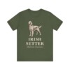 Irish Setter Latin Shirt, Vintage Dog Sketch Tee, Dog Latin Gift
