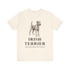 Irish Terrier Latin Shirt, Vintage Dog Sketch Tee, Dog Latin Gift