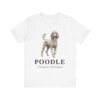 Poodle Latin Shirt, Vintage Dog Sketch Tee, Dog Latin Gift