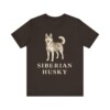 Husky Lover Shirt, Vintage Dog Sketch Tee, Dog Lover Gift