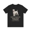 Soft Coated Wheaten Terrier Latin Shirt, Vintage Dog Sketch Tee, Dog Latin Gift