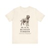 Black Russian Terrier Latin Shirt, Vintage Dog Sketch Tee, Dog Latin Gift