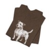 Glen of Imaal Terrier Latin Shirt, Vintage Dog Sketch Tee, Dog Latin Gift