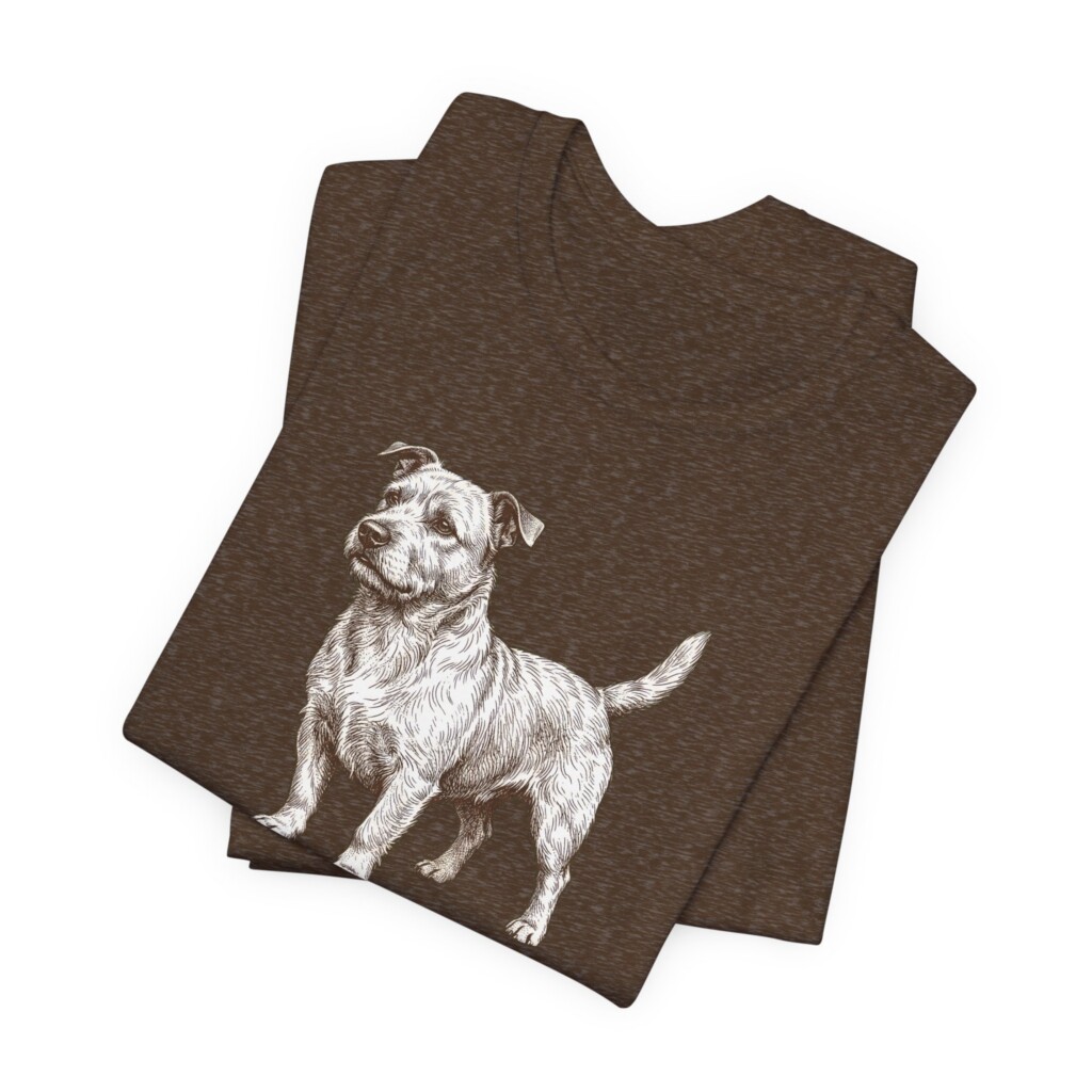 Glen of Imaal Terrier Latin Shirt, Vintage Dog Sketch Tee, Dog Latin Gift