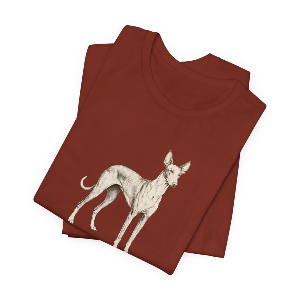 Ibizan Hound Latin Shirt, Vintage Dog Sketch Tee, Dog Latin Gift Ibizan Hound Latin Shirt, Vintage Dog Sketch Tee, Dog Latin Gift