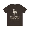 Japanese Terrier Latin Shirt, Vintage Dog Sketch Tee, Dog Latin Gift