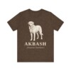 Akbash Latin Shirt, Vintage Dog Sketch Tee, Dog Latin Gift