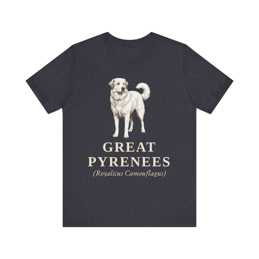 Great Pyrenees Latin Shirt, Vintage Dog Sketch Tee, Dog Latin Gift Great Pyrenees Latin Shirt, Vintage Dog Sketch Tee, Dog Latin Gift