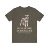 Miniature Schnauzer Latin Shirt, Vintage Dog Sketch Tee, Dog Latin Gift