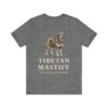 Tibetan Mastiff Latin Shirt, Vintage Dog Sketch Tee, Dog Latin Gift