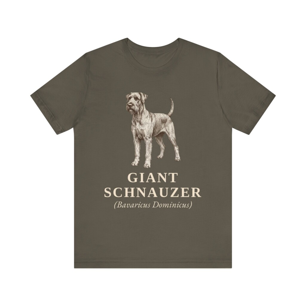 Giant Schnauzer Latin Shirt, Vintage Dog Sketch Tee, Dog Latin Gift Giant Schnauzer Latin Shirt, Vintage Dog Sketch Tee, Dog Latin Gift