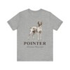 Pointer Latin Shirt, Vintage Dog Sketch Tee, Dog Latin Gift