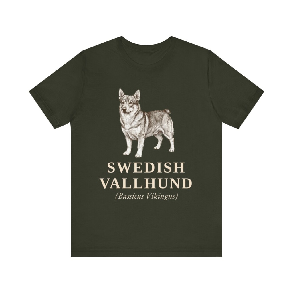 Swedish Vallhund Latin Shirt, Vintage Dog Sketch Tee, Dog Latin Gift Swedish Vallhund Latin Shirt, Vintage Dog Sketch Tee, Dog Latin Gift