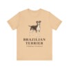 Brazilian Terrier Latin Shirt, Vintage Dog Sketch Tee, Dog Latin Gift