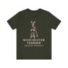 Manchester Terrier Latin Shirt, Vintage Dog Sketch Tee, Dog Latin Gift