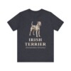Irish Terrier Latin Shirt, Vintage Dog Sketch Tee, Dog Latin Gift