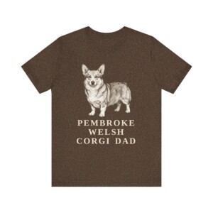 Corgi Dad Shirt, Vintage Dog Sketch Tee, Dog Dad Gift Corgi Dad Shirt, Vintage Dog Sketch Tee, Dog Dad Gift