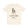 Shepherd Mix Latin Shirt, Vintage Dog Sketch Tee, Dog Latin Gift