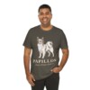 Papillon Latin Shirt, Vintage Dog Sketch Tee, Dog Latin Gift