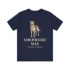 Shepherd Mix Latin Shirt, Vintage Dog Sketch Tee, Dog Latin Gift