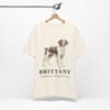 Brittany Latin Shirt, Vintage Dog Sketch Tee, Dog Latin Gift Brittany Latin Shirt, Vintage Dog Sketch Tee, Dog Latin Gift