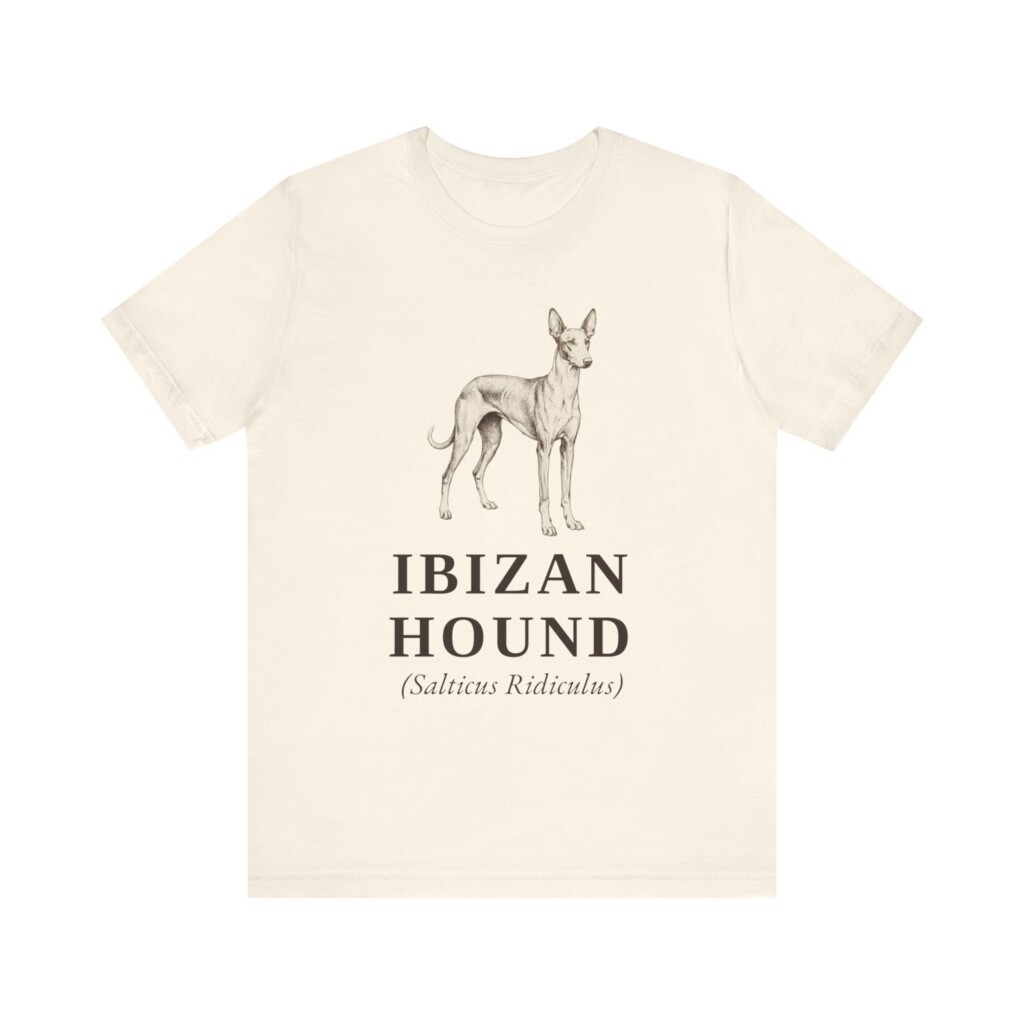 Ibizan Hound Latin Shirt, Vintage Dog Sketch Tee, Dog Latin Gift Ibizan Hound Latin Shirt, Vintage Dog Sketch Tee, Dog Latin Gift