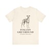 Italian Greyhound Latin Shirt, Vintage Dog Sketch Tee, Dog Latin Gift