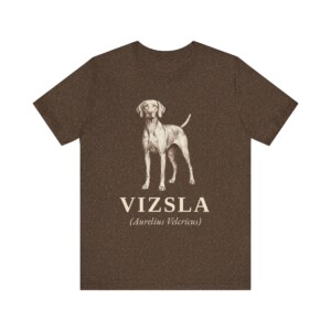 Vizsla Latin Shirt, Vintage Dog Sketch Tee, Dog Latin Gift