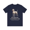 Redbone Coonhound Latin Shirt, Vintage Dog Sketch Tee, Dog Latin Gift