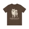 Pomeranian Latin Shirt, Vintage Dog Sketch Tee, Dog Latin Gift